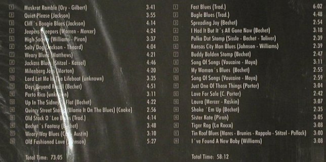 Bechet,Sidney: Bechet's Fantasy, FS-New, TIM(220420), EU, 2001 - 2CD - 80990 - 5,00 Euro