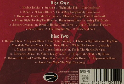 Armstrong,Louis: The Masters, Eagle(EDM CD 012), EC, 1997 - 2CD - 81593 - 6,00 Euro
