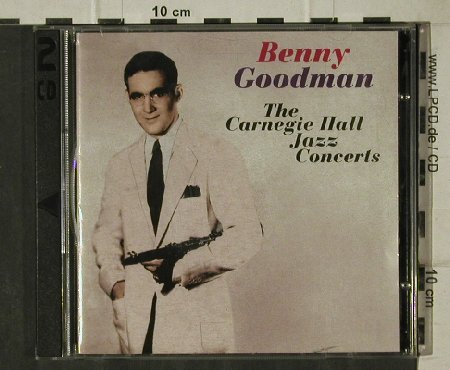 Goodman,Benny: The Famous CarrnegieHall JazzC.1938, Chrisly Rec.(CR 80001), CZ, 1998 - 2CD - 81606 - 6,00 Euro