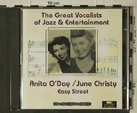 O'Day,Anita / June Christy: Easy Street, History(20.3047), ,  - 2CD - 81676 - 5,00 Euro