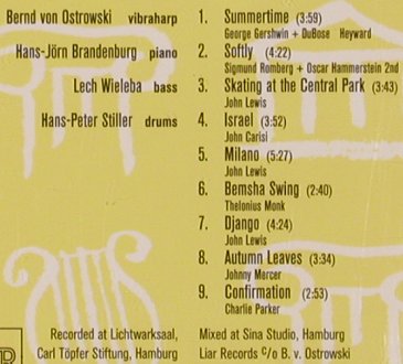 Classic Jazz Quartet: plays Modern Jazz Classics, Liar(803.403.9.408.0), D, 1993 - CD - 81822 - 10,00 Euro
