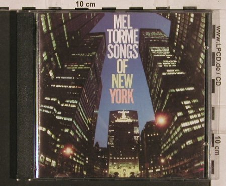 Torme,Mel: Songs of New York, Atlantic (780078-2), D, 1983 Typ: CD Best.-Nr.: 82137 Preis: 7,50 Euro
