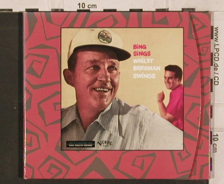 Crosby,Bing: Bing Sings Whilst Bregman Swings, Verve(549 367-2), D Digi, 2001 - CD - 82225 - 10,00 Euro