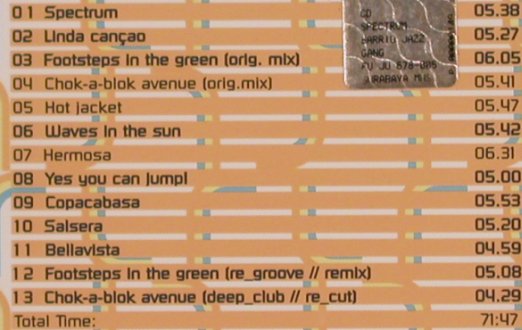 Barrio Jazz Gang: Spectrum, Digi,Co, FunkyJuice(578-005-01), I, 2002 - CD - 82350 - 10,00 Euro