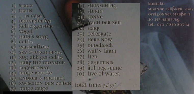 Azena & Friends: Sturm Im Wasserturm(Schanzen ), Billepalast Rec.(), HH, 1998 - CD - 82355 - 10,00 Euro