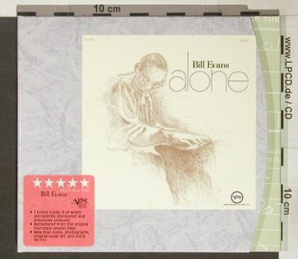 Evans,Bill: Alone, Digi, Verve, EU, 2002 Typ: CD Best.-Nr.: 82376 Preis: 10,00 Euro