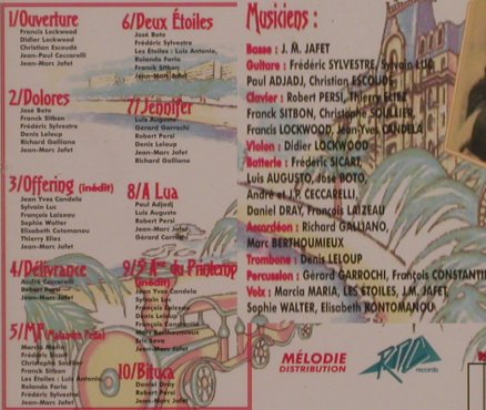 Jafet,Jean-Marc: Dolores, RDC, F, 1999 Typ: CD Best.-Nr.: 82408 Preis: 7,50 Euro