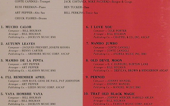 Mucho Calor: a presentation in latin jazz, TOFREC(TFCL-88905), J, 1990 - CD - 82424 - 11,50 Euro