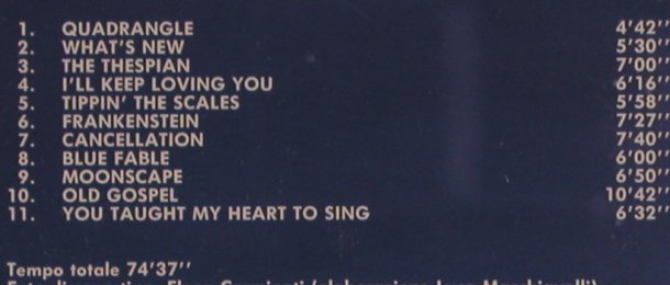 Mc Lean,Jackie: Same, EMI ( Musica Jazz )(4781912), I, 1992 - CD - 82434 - 7,50 Euro