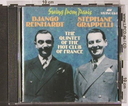 Reinhardt,Django / St.Grappelli: Swing from Paris, ASV(), UK, 1990 - CD - 82444 - 9,00 Euro