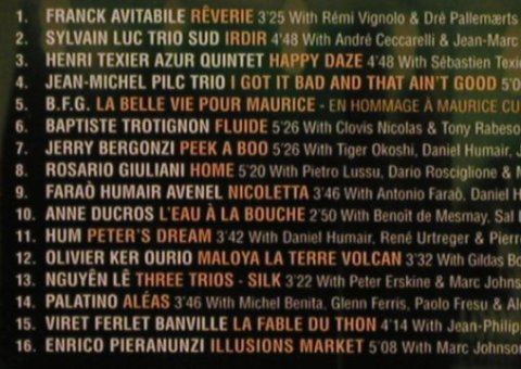 V.A.Duc des Lombards - Jazz Club: Frank Avitabile...Enrico Pieranunzi, Dreyfus, F, 2003 Typ: CD Best.-Nr.: 82502 Preis: 10,00 Euro
