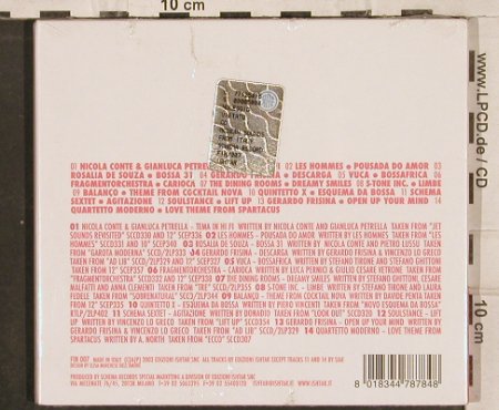 V.A.Modern Sounds from Italy: Nicola Conte...Quartetto Moderno, Schema, Digi, I,FS-New, 2003 Typ: CD Best.-Nr.: 82948 Preis: 10,00 Euro