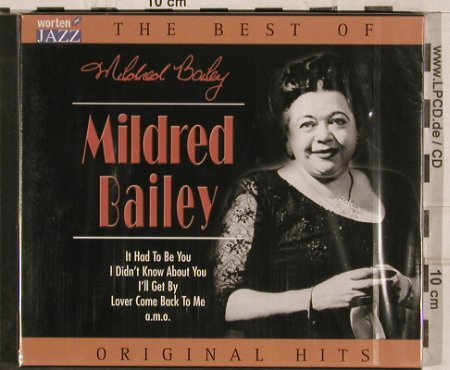 Bailey,Mildred: The Best Of, 18 Tr., FS-New, TIM(221411-205), EU, 2003 - CD - 82980 - 5,00 Euro