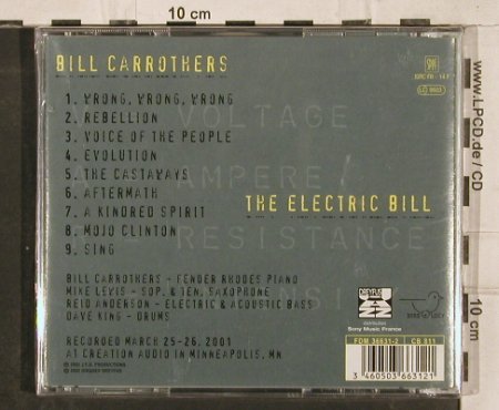 Carrothers,Bill: The Electric Bill, FS-New, Dreyfus(), F, 2002 - CD - 83015 - 7,50 Euro