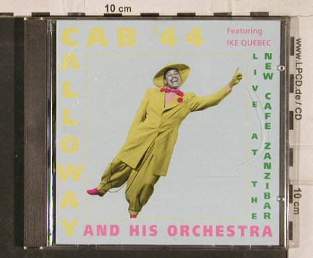 Calloway,Cab and his Orch.: 44, live f.Ike Quebec, Magnetic(MRcd123), D,  - CD - 83016 - 5,00 Euro