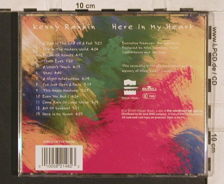Rankin,Kenny: Here in my Heart, Private(), D, 1997 - CD - 83274 - 6,00 Euro