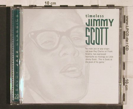 Scott,Jimmy: Timeless, Savoy Jazz (SVY 17108), US, 2002 Typ: CD Best.-Nr.: 83329 Preis: 6,00 Euro