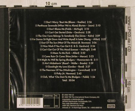 Vaughan,Sarah: The Best Of, 17 Tr., FS-New, TIM(221414-205), EU, 2003 - CD - 83383 - 7,50 Euro