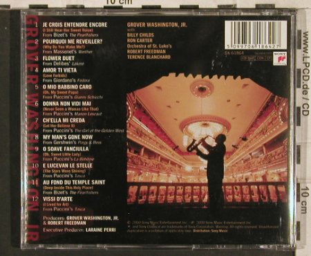 Washington Jr.,Grover: Aria, Sony (SK 61864), A, 2000 Typ: CD Best.-Nr.: 83395 Preis: 5,00 Euro