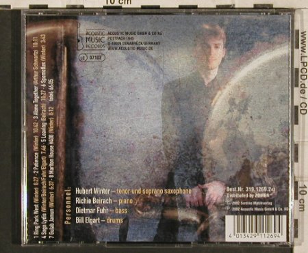 Winter Quartet,Hubert: Saga Lydis, Acoustic Music, D, 2002 Typ: CD Best.-Nr.: 83396 Preis: 10,00 Euro