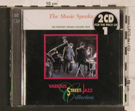 V.A.A Street Jazz CollectionVol.2: The Music Speaks, FS-New, Direct Effect, D, 1994 Typ: 2CD Best.-Nr.: 83761 Preis: 6,00 Euro