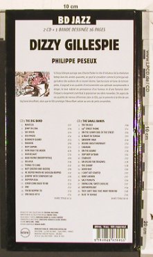 Gillespie,Dizzy: Same,Bande Dessinée,Philippe Peseux, Nocturne (JZBD 005), I,Digibook, 2003 Typ: 2CD Best.-Nr.: 83808 Preis: 15,00 Euro