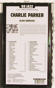 Parker,Charlie: Same,Bande Dessine, Alain Garrigue, Nocturne(JZBD 009), I,Digibook, 2003 - 2CD - 83809 - 15,00 Euro