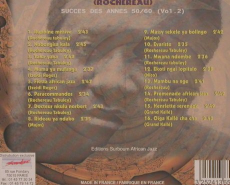 Grand Kalle & L'African Jazz: Succes Des Annes 50/60 Vol.2, Sonodisc (36582), F Typ: CD Best.-Nr.: 84044 Preis: 7,50 Euro