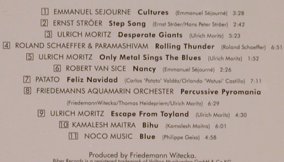 V.A.Rhythm And Time: 11 Tr., Biber(), D, 1995 - CD - 84154 - 7,50 Euro