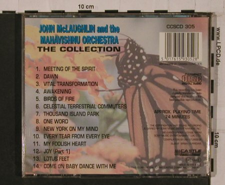 Mc Laughlin,John & Mahavishnu Orch.: The Collection,14Tr, Castle(CCSCD 305), EEC, 1991 - CD - 84270 - 7,50 Euro