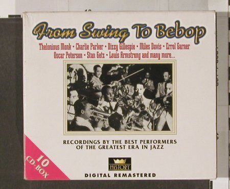 V.A.From Swing to Bebob: 1929-47, Box, History, D Typ: 10CD Best.-Nr.: 90136 Preis: 12,50 Euro
