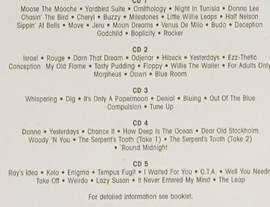 Davis,Miles: Hall of Fame, Box, Booklet, PastPerf., D, 02 Typ: 5CD Best.-Nr.: 90245 Preis: 10,00 Euro