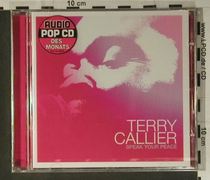 Callier,Terry: Speak Your Peace, FS-New, Clearspot(), EC, 02 - CD - 90694 - 10,00 Euro