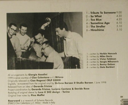 Azzolini,Giorgio: Tribute to Someone, FS-New, Rearward(RW104), I, 1999 - CD - 90700 - 12,50 Euro
