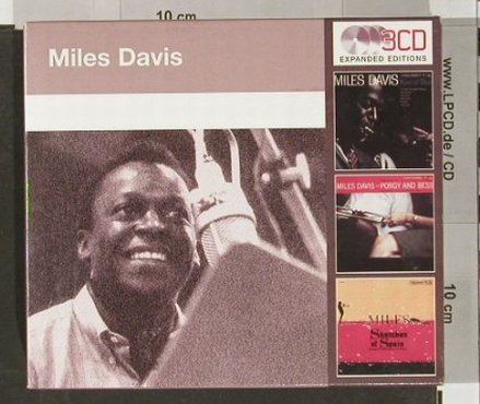 Davis,Miles: Kind Of Blue/Porgy&Bess/Sketches oS, Columbia, Box Set, 2002 Typ: 3CD Best.-Nr.: 91019 Preis: 12,50 Euro