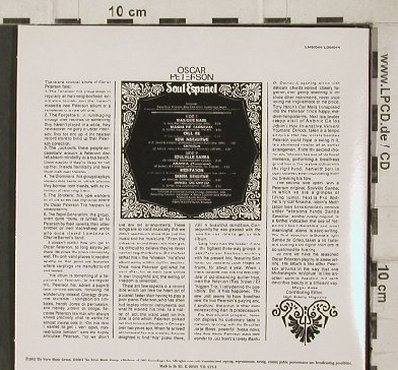 Peterson,Oscar: Soul Espanol, Digi, Verve(LS 86044), EU, 2002 - CD - 91543 - 10,00 Euro