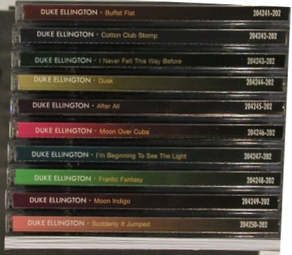 Ellington,Duke: Same, Portrait, BoxSet, Past Perfect (204240), D Typ: 10CD Best.-Nr.: 91749 Preis: 20,00 Euro