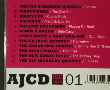 V.A.Totally Wired: one/two '88'89 - The Beginning, Acid Jazz(Ajcd 01), , 1992 - CD - 92372 - 11,50 Euro