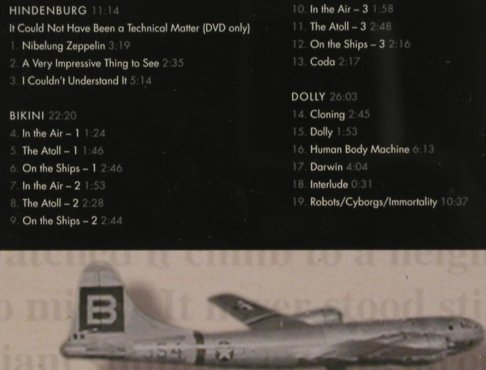 Reich,Steve / Beryl Korot: Three Tales, Nonesuch(), D, 2003 - CD/DVD - 92381 - 15,00 Euro