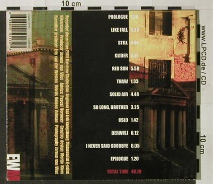 Jeroen Van Vliet: Red Sun, Digi, EWM (EWM), , 2003 Typ: CD Best.-Nr.: 92852 Preis: 10,00 Euro