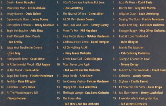 V.A.Jazz Legends: Lionel Hampton..Weems Orch., Box, Master (0076(77/78/79)), , 1997 Typ: 3CD Best.-Nr.: 93190 Preis: 5,00 Euro