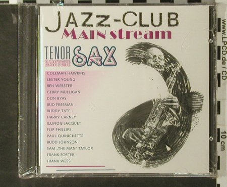 V.A.Jazz Club Mainstream: Tenor & Baritone Sax,15Tr., FS-New, Verve(845 146-2), D, 1991 - CD - 93406 - 7,50 Euro