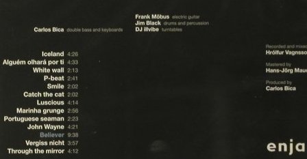 Bica,Carlos & Azul: Believer, FS-New, Enja(), D, 2006 - CD - 93527 - 11,50 Euro