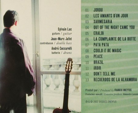 Luc,Sylvain: Trio Sud, FS-New, Dreyfus(), F, 2002 - CD - 93565 - 9,00 Euro