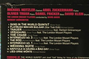 World Quintet: Same,Digi, 1Tr. Herbert Grönemeyer, Enja, D,FS-New, 2002 Typ: CD Best.-Nr.: 93673 Preis: 7,50 Euro