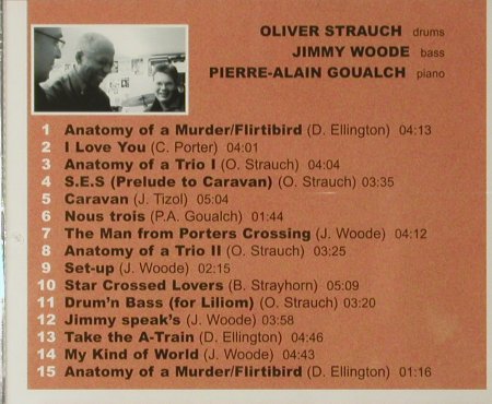 Oliver Strauch: Anatomy of a Trio, FS-New, Laika(), D, 2005 - CD - 93803 - 10,00 Euro