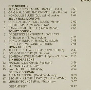 V.A.Big Bands Vol.1-3: Axexander Ragtime...King Oliver, Bella Musica (31.4125...27),  Typ: CDx3 Best.-Nr.: 94346 Preis: 10,00 Euro