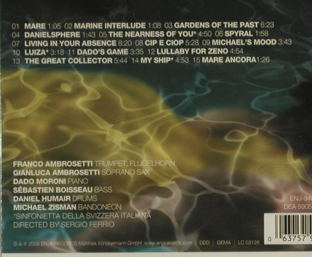 Ambrosetti,Franco: Liquid Gardens, FS-New, Enja(), , 2006 - CD - 94468 - 11,50 Euro