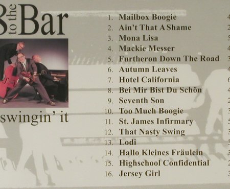 8 To The Bar: ...Swingin'It, FS-New, Moon Sound Rec.(), D, 2004 - CD - 94575 - 10,00 Euro
