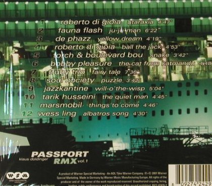 Passport By V.A.: RMX, Digi, FS-New, Warner(), EU, 2001 - CD - 94911 - 10,00 Euro